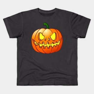 The freaky Halloween pumpkins Kids T-Shirt